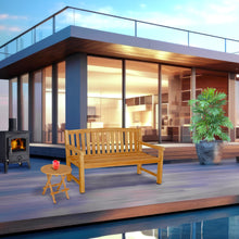 Load image into Gallery viewer, Teak Wood Acapulco Teak Outdoor Bench, 4 Foot