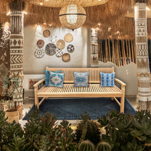 Load image into Gallery viewer, Teak Wood El Mar Teak Outdoor Bench, 6 Foot