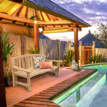 Load image into Gallery viewer, Teak Wood El Mar Teak Outdoor Bench, 4 Foot