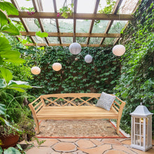 Load image into Gallery viewer, Teak Wood Montana Outdoor Patio Bench, 6 Foot