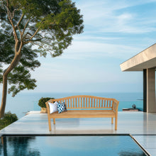 Load image into Gallery viewer, Teak Wood Oklahoma Outdoor Patio Bench, 6 Foot