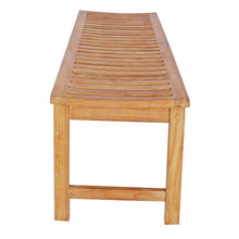Load image into Gallery viewer, Teak Wood Lagos Bathroom Shower Bench, 6 Foot