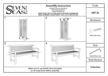 Load image into Gallery viewer, Teak Wood El Mar Teak Outdoor Bench, 6 Foot