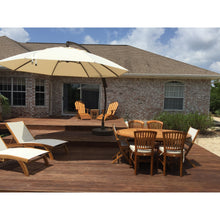 Load image into Gallery viewer, Sun Garden 13 Ft. Cantilever Umbrella, the Original from Germany, Heather Color Canopy with Bronze Frame