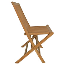 Load image into Gallery viewer, Teak Wood Las Palmas Portable Double Folding Bench