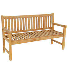 Load image into Gallery viewer, Teak Wood Santiago Teak Outdoor Bench, 5 Foot