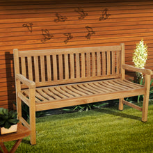 Load image into Gallery viewer, Teak Wood Santiago Teak Outdoor Bench, 5 Foot