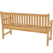 Load image into Gallery viewer, Teak Wood Santiago Teak Outdoor Bench, 5 Foot