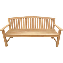 Load image into Gallery viewer, Teak Wood San Jose Teak Outdoor Bench, 6 Foot