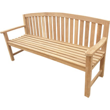Load image into Gallery viewer, Teak Wood San Jose Teak Outdoor Bench, 6 Foot
