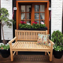 Load image into Gallery viewer, Teak Wood San Juan Teak Outdoor Bench, 4 Foot