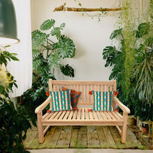 Load image into Gallery viewer, Teak Wood San Juan Teak Outdoor Bench, 4 Foot