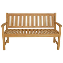 Load image into Gallery viewer, Teak Wood San Juan Teak Outdoor Bench, 5 Foot