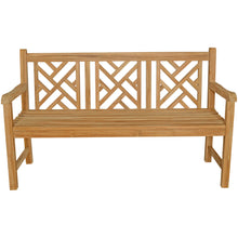 Load image into Gallery viewer, Teak Wood Saint Thomas Outdoor Bench, 5 Foot