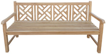 Load image into Gallery viewer, Teak Wood Saint Thomas Outdoor Bench, 6 Foot