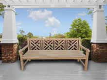 Load image into Gallery viewer, Teak Wood Saint Thomas Outdoor Bench, 6 Foot