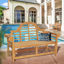 Load image into Gallery viewer, Teak Wood Marlborough Outdoor Bench, 5 Foot
