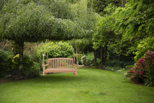 Load image into Gallery viewer, Teak Wood San Jose Double Outdoor Porch Swing, 4 foot