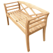 Load image into Gallery viewer, Teak Wood Montana Outdoor Patio Bench, 4 Foot