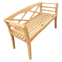 Load image into Gallery viewer, Teak Wood Montana Outdoor Patio Bench, 4 Foot
