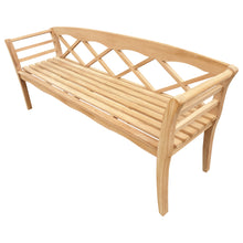 Load image into Gallery viewer, Teak Wood Montana Outdoor Patio Bench, 6 Foot
