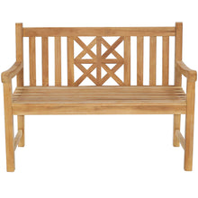 Load image into Gallery viewer, Teak Wood Arizona Outdoor Patio Bench, 4 Foot