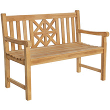 Load image into Gallery viewer, Teak Wood Arizona Outdoor Patio Bench, 4 Foot