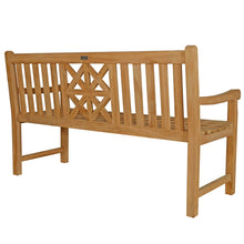 Load image into Gallery viewer, Teak Wood Arizona Outdoor Patio Bench, 5 Foot