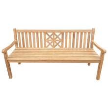 Load image into Gallery viewer, Teak Wood Arizona Outdoor Patio Bench, 6 Foot