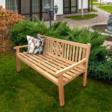 Load image into Gallery viewer, Teak Wood Arizona Outdoor Patio Bench, 6 Foot