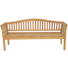 Load image into Gallery viewer, Teak Wood Oklahoma Outdoor Patio Bench, 6 Foot