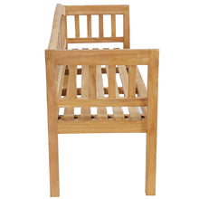 Load image into Gallery viewer, Teak Wood Oklahoma Outdoor Patio Bench, 6 Foot