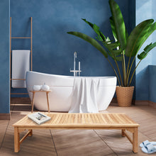 Load image into Gallery viewer, Teak Wood Lagos Bathroom Shower Bench, 6 Foot