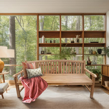 Load image into Gallery viewer, Teak Wood Buenos Aires Oval Outdoor Bench, 6 Foot
