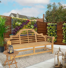 Load image into Gallery viewer, Teak Wood Marlborough Outdoor Bench, 6 foot
