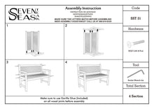 Load image into Gallery viewer, Teak Wood El Mar Teak Outdoor Bench, 4 Foot
