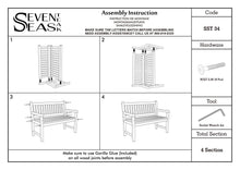 Load image into Gallery viewer, Teak Wood Santiago Teak Outdoor Bench, 4 Foot
