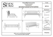 Load image into Gallery viewer, Teak Wood San Jose Teak Outdoor Bench, 6 Foot
