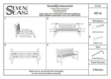 Load image into Gallery viewer, Teak Wood Saint Thomas Outdoor Bench, 5 Foot
