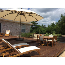 Load image into Gallery viewer, Sun Garden 13 Ft. Easy Sun Cantilever Umbrella and Parasol, the Original from Germany, Indigo Blue Canopy with Bronze Frame
