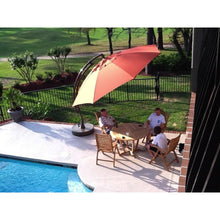 Load image into Gallery viewer, Sun Garden 13 Ft. Easy Sun Cantilever Umbrella and Parasol, the Original from Germany, Indigo Blue Canopy with Bronze Frame
