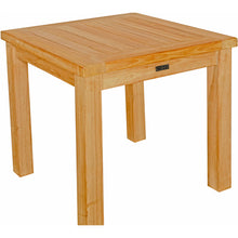 Load image into Gallery viewer, Teak Wood Santa Monica Outdoor End Table, large
