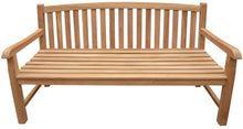 Load image into Gallery viewer, Teak Wood Buenos Aires Oval Outdoor Bench, 5 Foot
