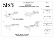 Load image into Gallery viewer, Teak Wood Key West Outdoor Pool Lounger
