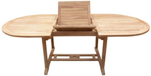 Load image into Gallery viewer, Teak Wood Hawaii Oval Outdoor Extension Table
