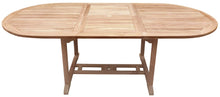 Load image into Gallery viewer, Teak Wood Hawaii Oval Outdoor Extension Table
