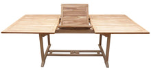 Load image into Gallery viewer, Teak Wood San Juan Rectangular Outdoor Extension Table
