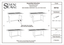 Load image into Gallery viewer, Teak Wood San Juan Rectangular Outdoor Extension Table
