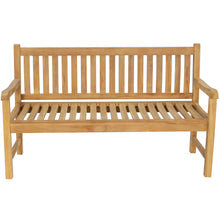 Load image into Gallery viewer, Teak Wood Santiago Teak Outdoor Bench, 5 Foot
