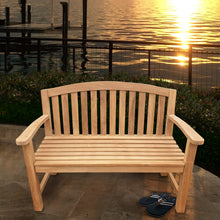 Load image into Gallery viewer, Teak Wood San Jose Teak Outdoor Bench, 4 Foot
